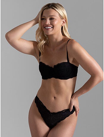 Lot de 2 strings en dentelle parfaits Dorina