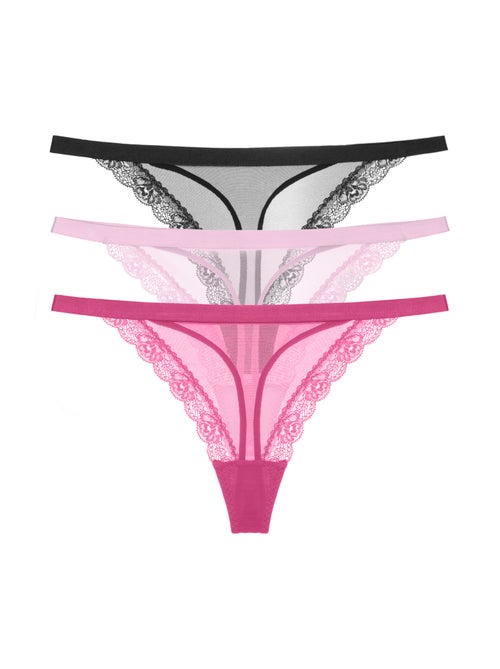 Lot de 2 strings Misha – Dorina - Kiabi Lot de 2 strings Misha – Dorina - Kiabi