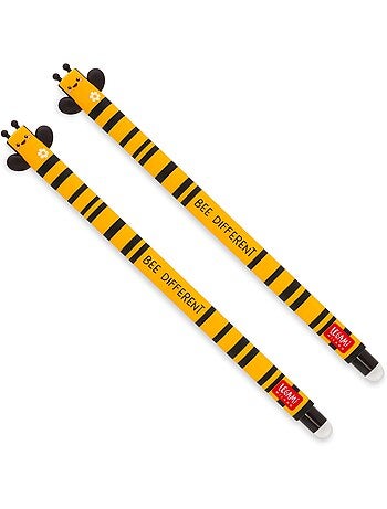 Lot de 2 stylos à encre gel effaçable - Erasable Pen - Bee