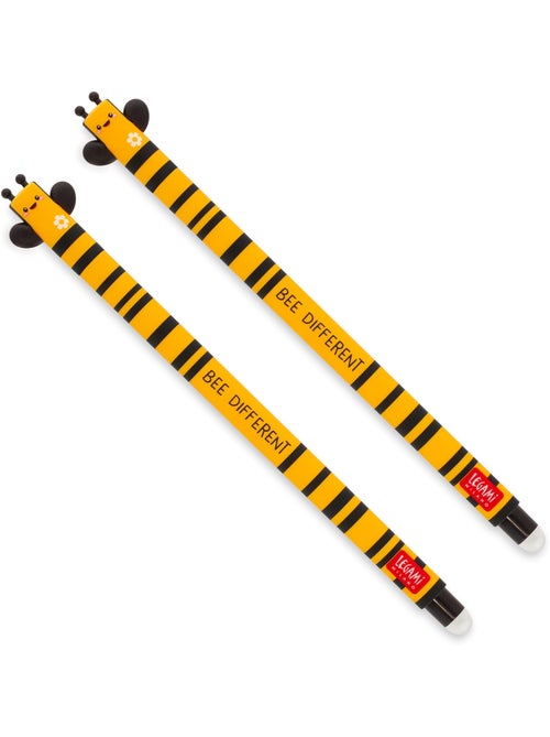 Lot de 2 stylos à encre gel effaçable - Erasable Pen - Bee - Kiabi