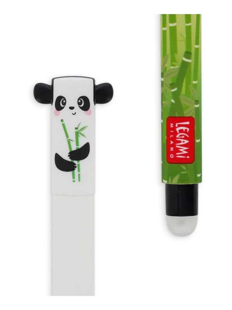 Lot de 2 stylos à encre gel effaçable - Panda Multicolore - Kiabi