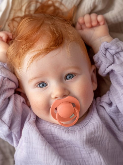 Lot de 2 sucettes dynamique difrax lovi prime taille 2 de 6 à 18 mois - Kiabi