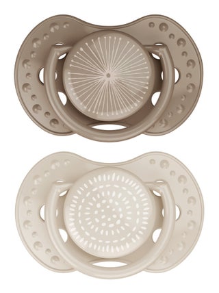 Lot de 2 sucettes dynamique lovi harmony taille 4 - plus 18 mois