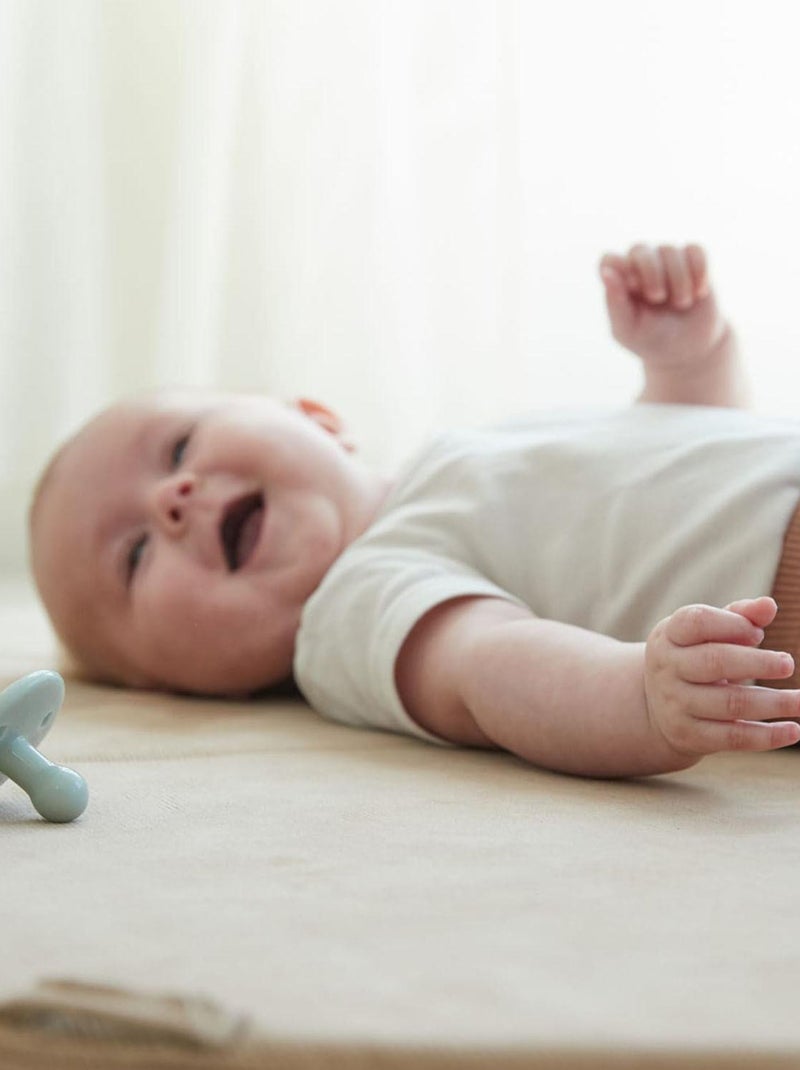 Lot de 2 sucettes en silicone - 0 - 36m Filibabba Orange clair - Kiabi