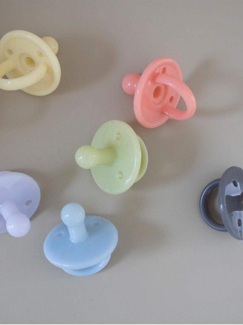 Lot de 2 sucettes en silicone - 0 - 36m Filibabba Orange clair - Kiabi