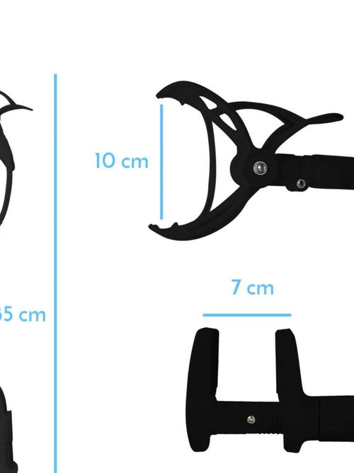 Lot de 2 supports universels pour camera bébé, babyphone, moniteur, Flex - Monsieur Bébé - Kiabi Lot de 2 supports universels pour camera bébé, babyphone, moniteur, Flex - Monsieur Bébé - Kiabi