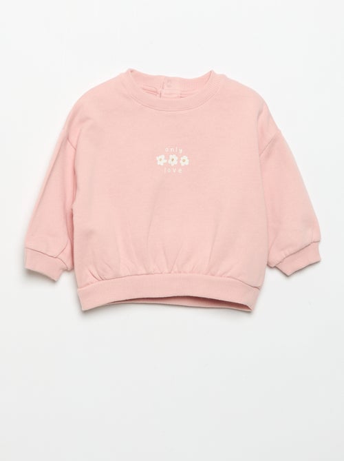 Lot de 2 sweat-shirts imprimés - Kiabi