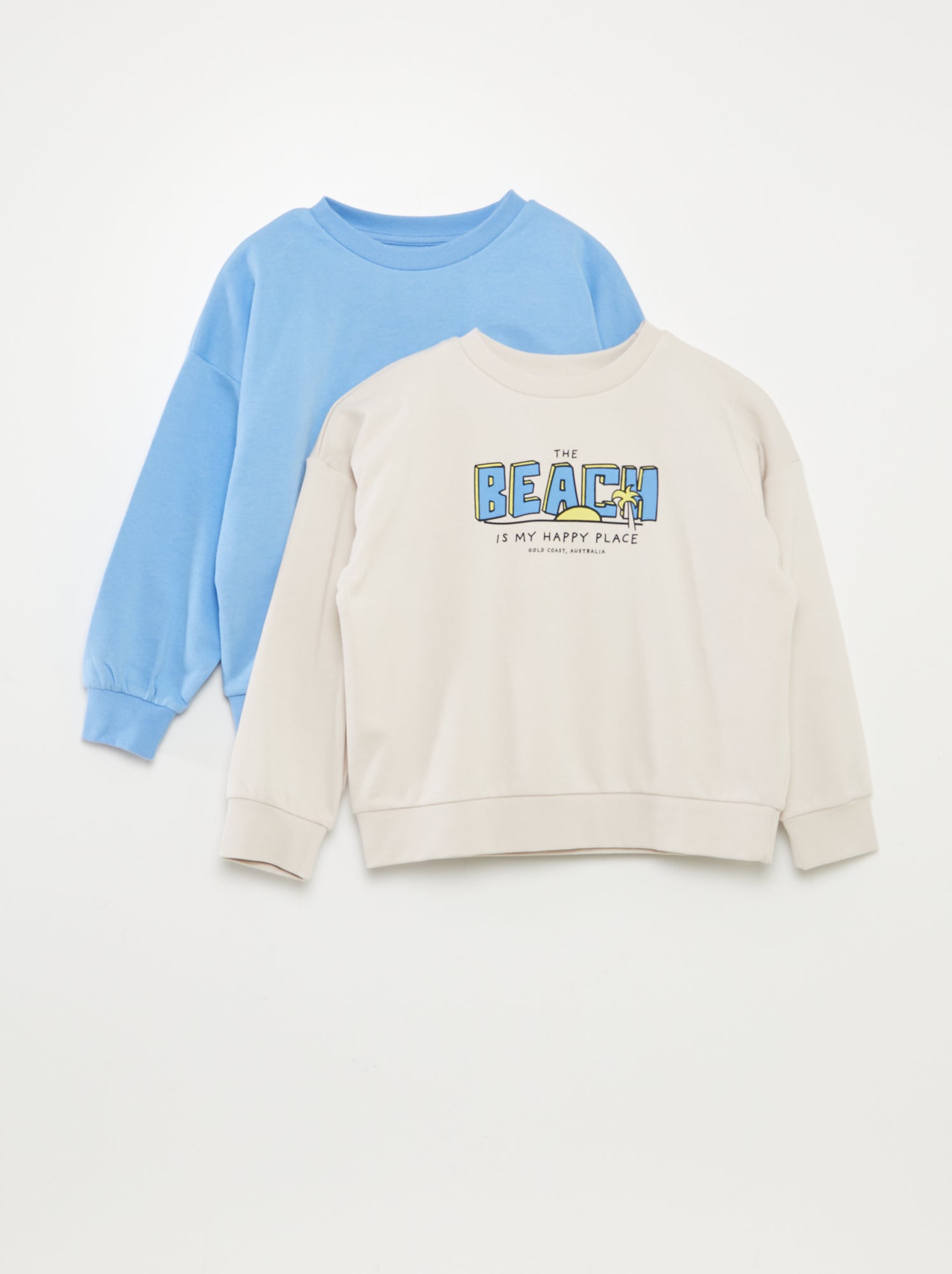 Débardeur Garçon M&S Bleu Coton - Taille 6-7 Ans, Encolure Scoop, Basique