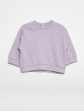 Lot de 2 sweats en french terry