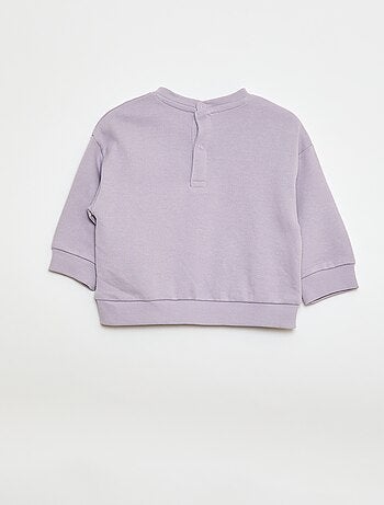 Lot de 2 sweats en french terry