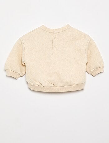 Lot de 2 sweats en molleton