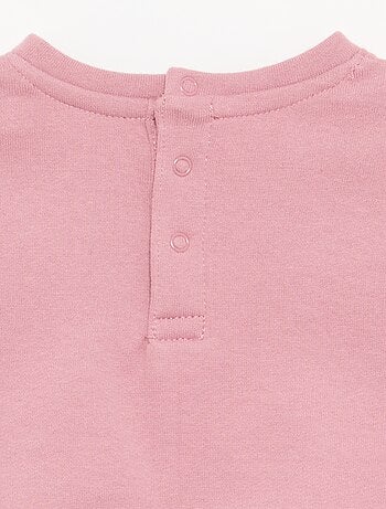 Lot de 2 sweats en molleton