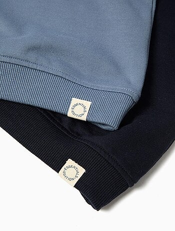 Lot de 2 sweats en peluche, MO Fashion