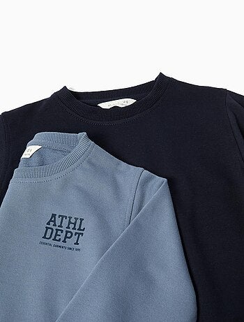 Lot de 2 sweats en peluche, MO Fashion