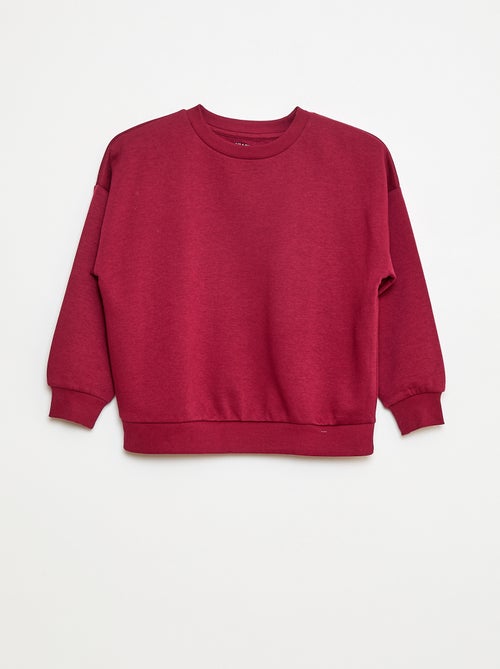 Lot de 2 sweats imprimés en coton - Kiabi