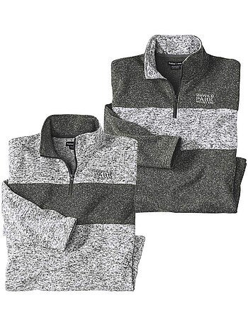 Lot de 2 sweats molleton rocheuses - atlas for men