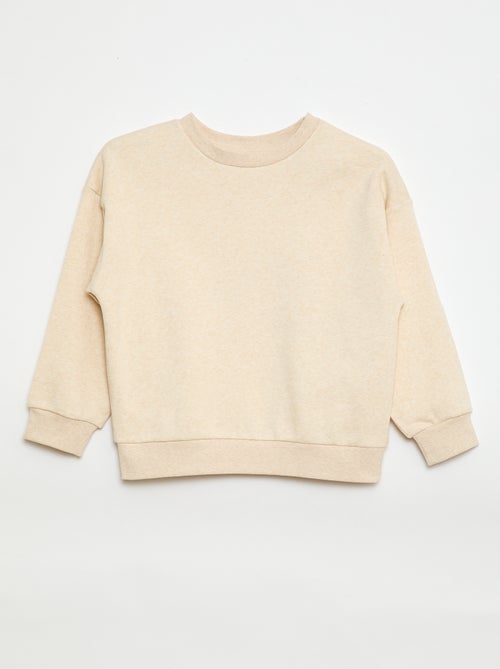 Lot de 2 sweats unis en molleton - Kiabi Lot de 2 sweats unis en molleton - Kiabi