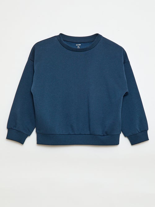 Lot de 2 sweats unis en molleton - Kiabi Lot de 2 sweats unis en molleton - Kiabi