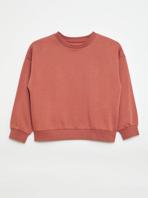 Lot de 2 sweats unis en molleton - Kiabi Lot de 2 sweats unis en molleton - Kiabi