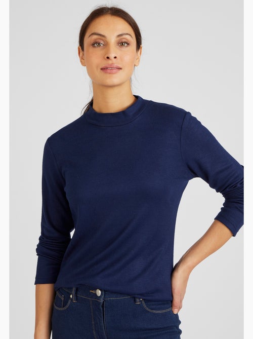 Lot de 2 t-shirt col montant - Damart - Kiabi