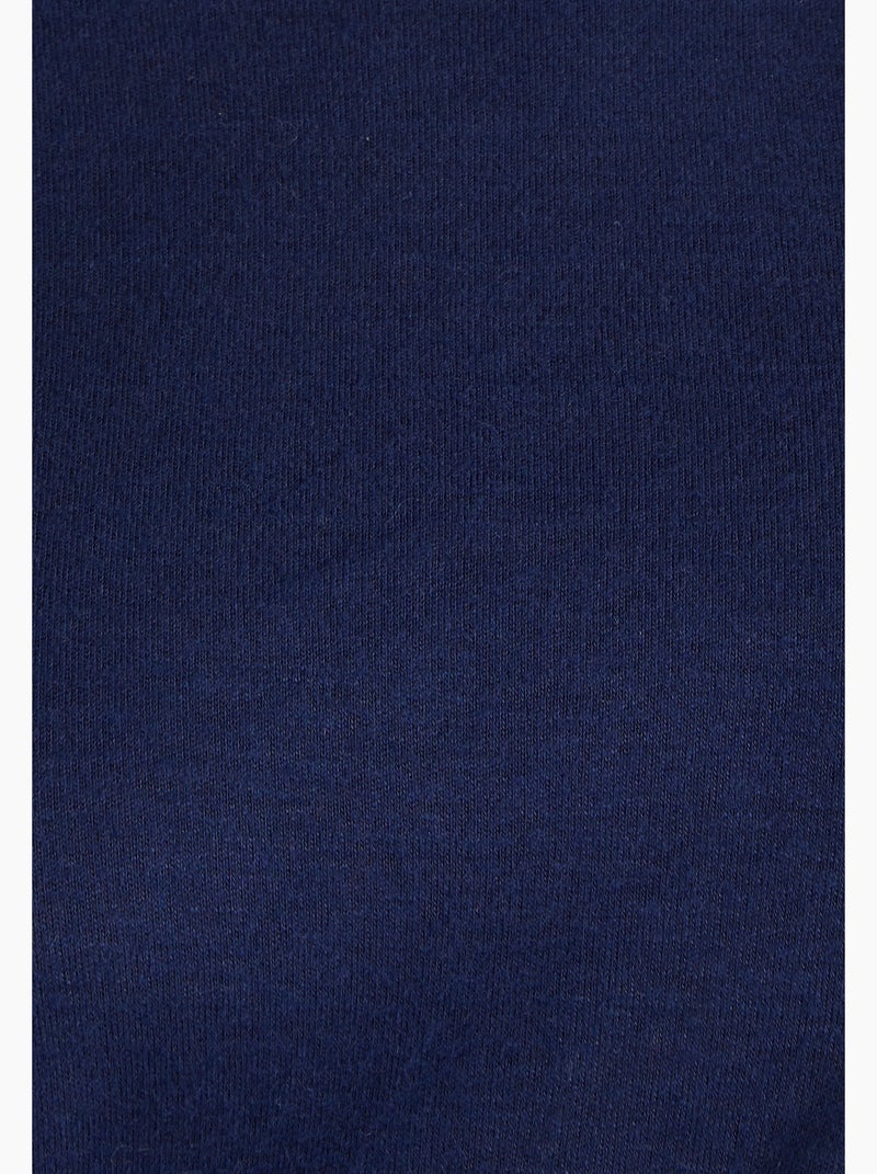 Lot de 2 t-shirt col montant - Damart Bleu - Kiabi
