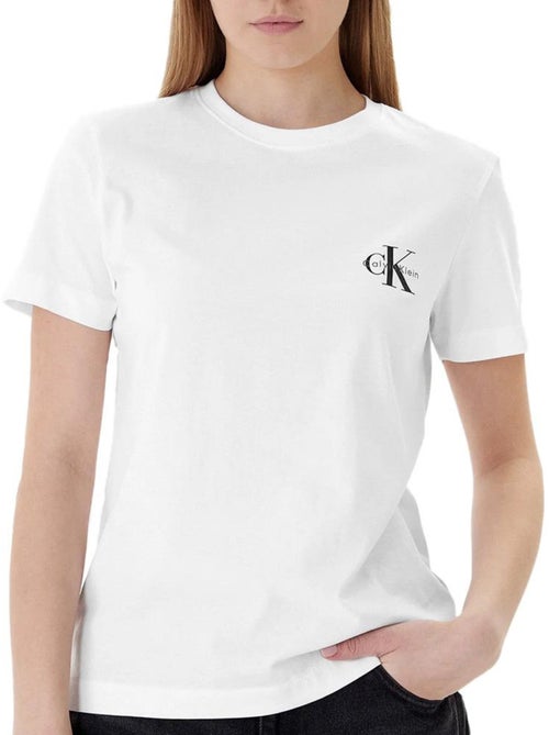 Lot de 2 T-Shirt Femme Calvin Klein Jeans - Kiabi
