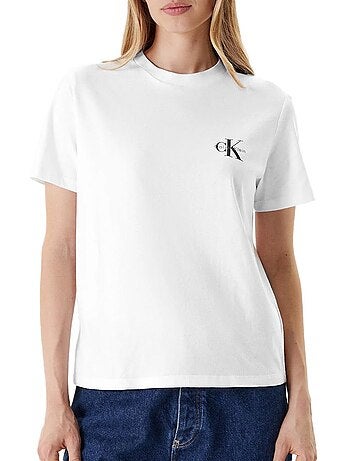Lot de 2 T-Shirt Femme Calvin Klein Jeans Mono logo