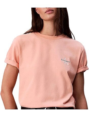 Lot de 2 T-Shirt Femme Calvin Klein Jeans Mono logo