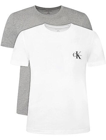 Lot de 2 T-Shirt Femme Calvin Klein Jeans Mono logo