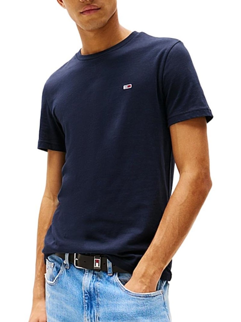 Lot de 2 T-Shirt Homme Tommy Hilfiger Noir - Kiabi