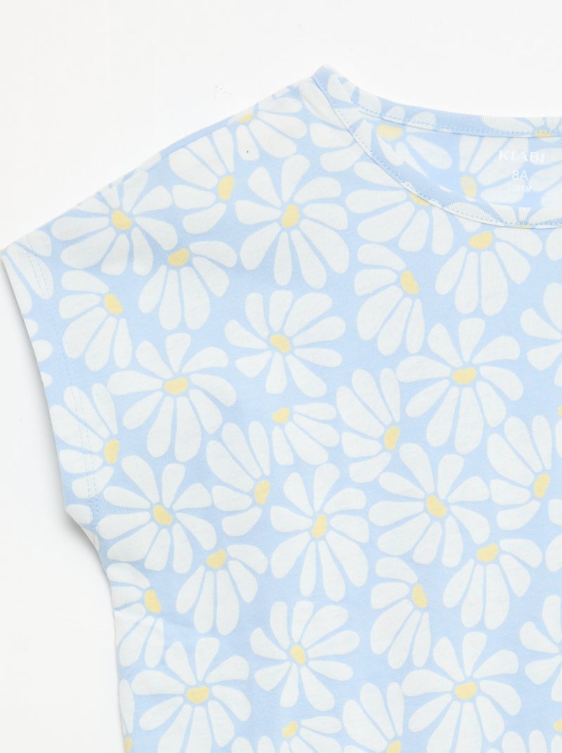 Lot de 2 t-shirts à manches courtes - 2 pièces Bleu - Kiabi