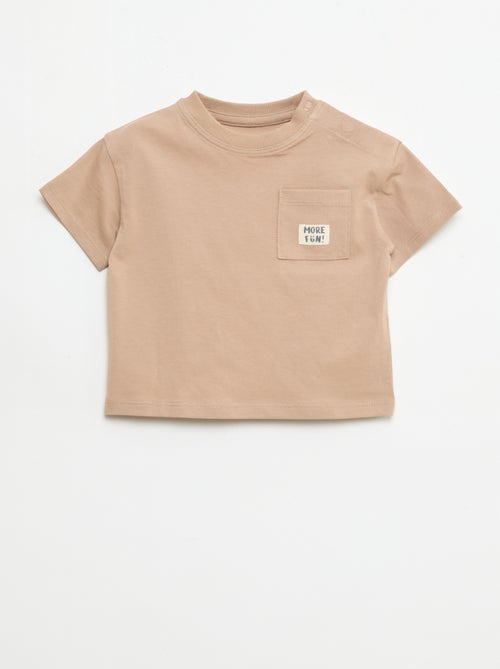 Lot de 2 T-shirts à manches courtes - Kiabi