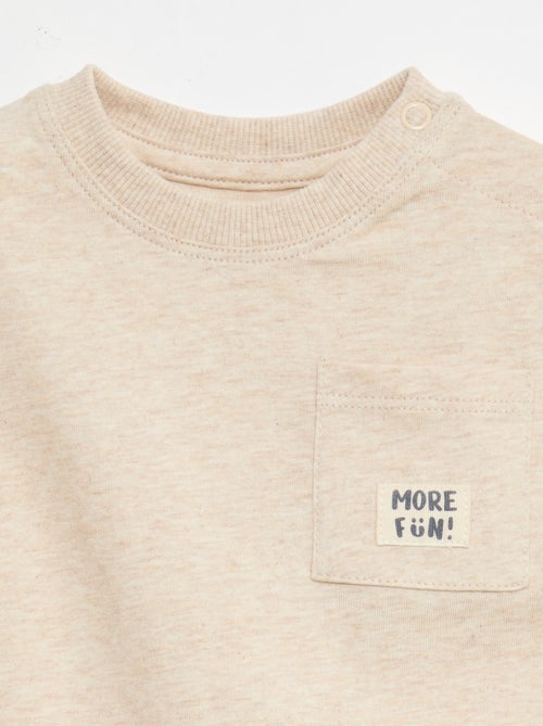 Lot de 2 T-shirts à manches courtes - Kiabi