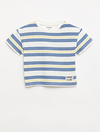 Lot de 2 T-shirts à manches courtes en jersey de coton