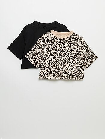 Lot de 2 t-shirts à manches courtes