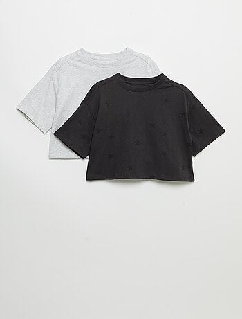 Lot de 2 t-shirts à manches courtes