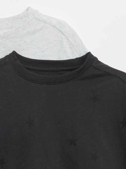 Lot de 2 t-shirts à manches courtes - Kiabi