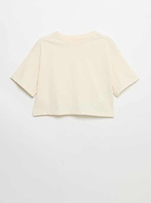 Lot de 2 t-shirts à manches courtes - Kiabi Lot de 2 t-shirts à manches courtes - Kiabi