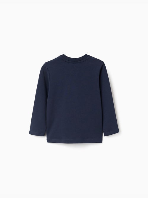 Lot de 2 T-shirts à manches longues avec imprimés - Kiabi