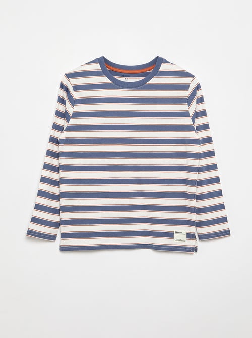 Lot de 2 T-shirts à manches longues - Kiabi Lot de 2 T-shirts à manches longues - Kiabi