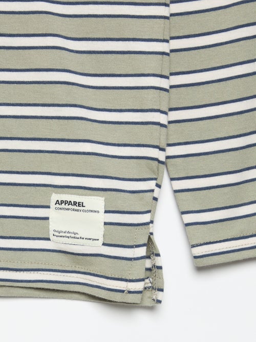 Lot de 2 T-shirts à manches longues - Kiabi