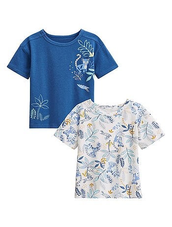 Lot de 2 t-shirts bébé manches courtes Gamboa