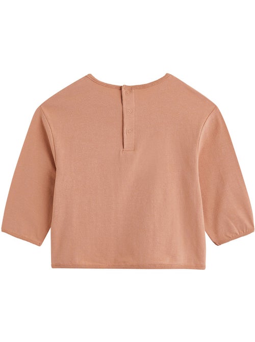 Lot de 2 t-shirts bébé manches longues Aimée - Kiabi
