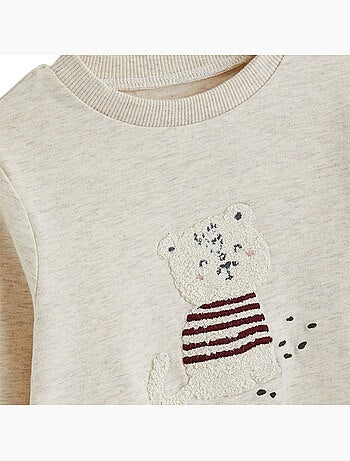 Lot de 2 t-shirts bébé manches longues pistache