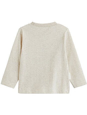 Lot de 2 t-shirts bébé manches longues pistache