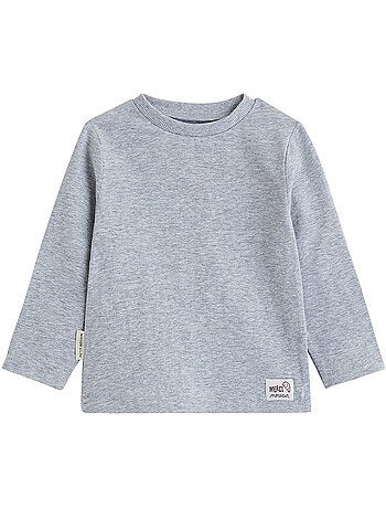 Lot de 2 t-shirts bébé manches longues pistache