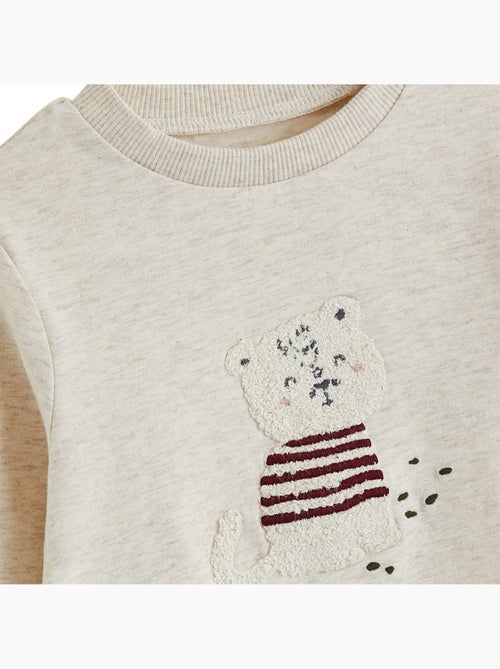 Lot de 2 t-shirts bébé manches longues pistache - Kiabi Lot de 2 t-shirts bébé manches longues pistache - Kiabi