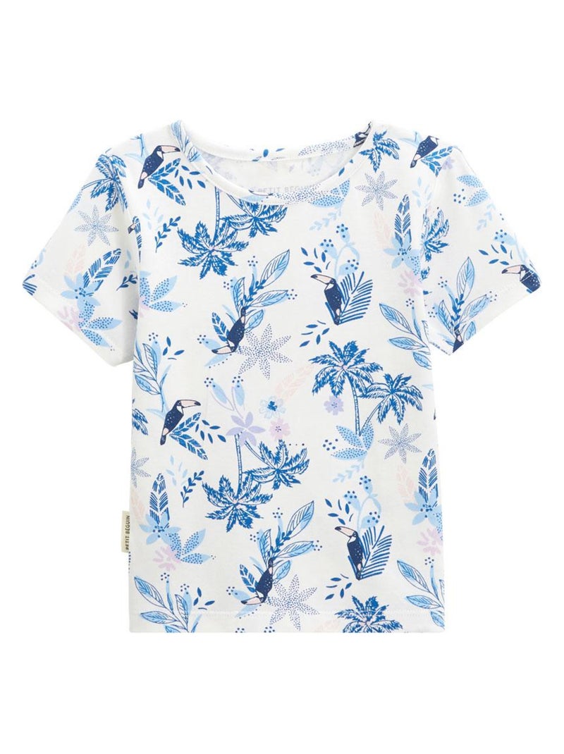 Lot de 2 t-shirts bébé Moorea Ecru - Kiabi