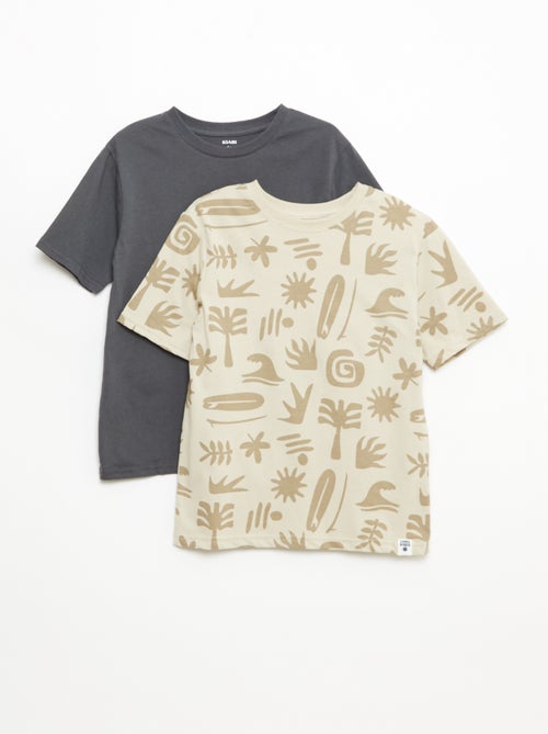 Lot de 2 T-shirts - Kiabi