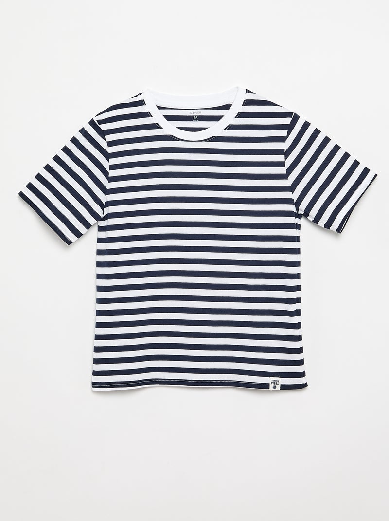 Lot de 2 T-shirts Bleu - Kiabi